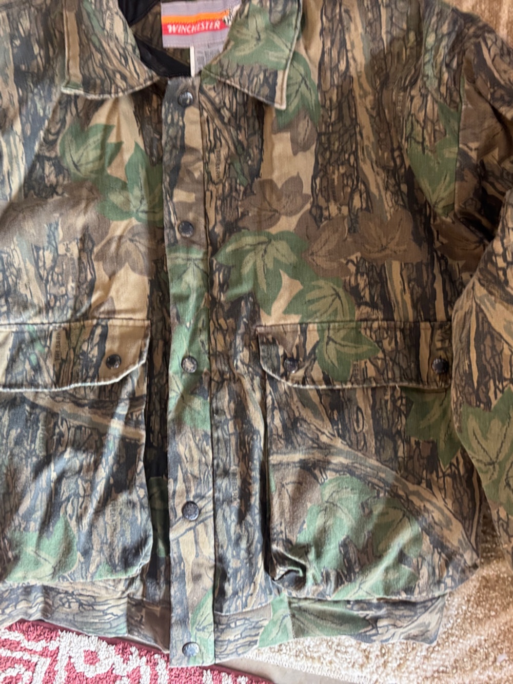 Winchester Women's Camo Utility Jacket - Green/Brown